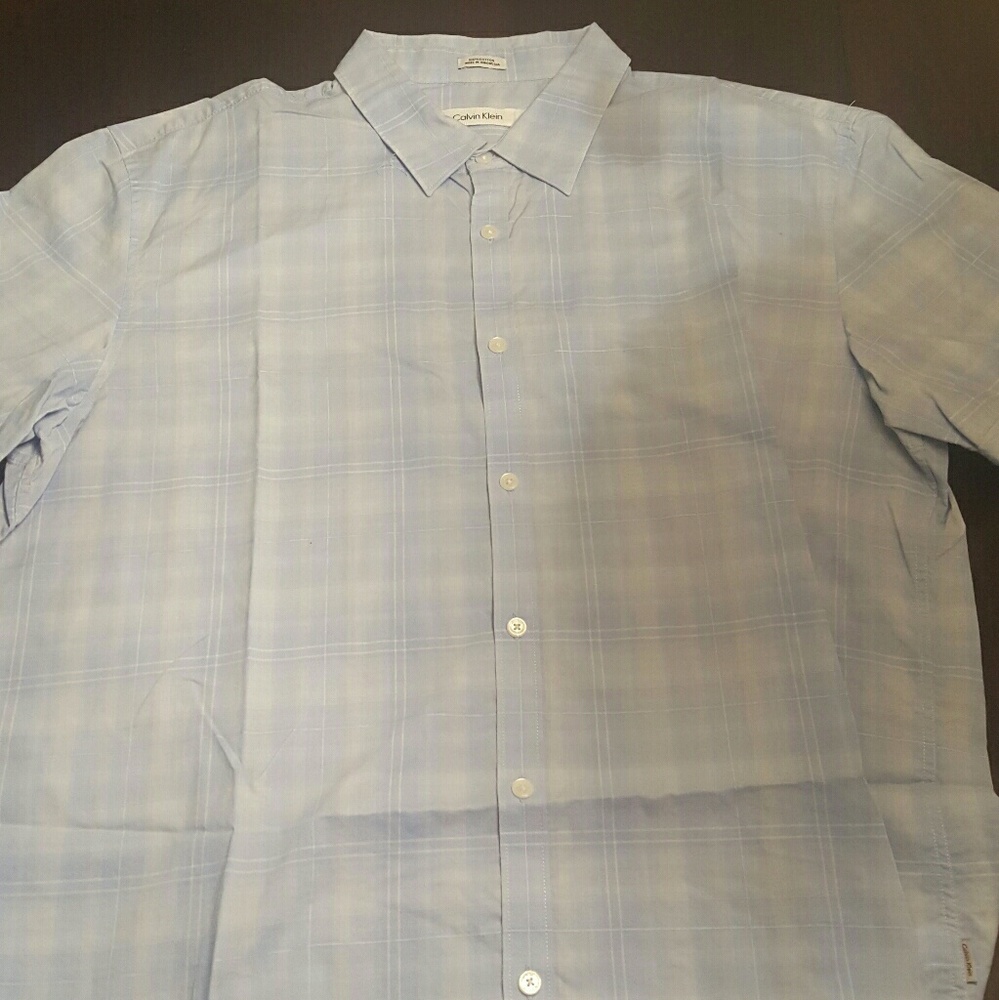 Clean button up t-shirt